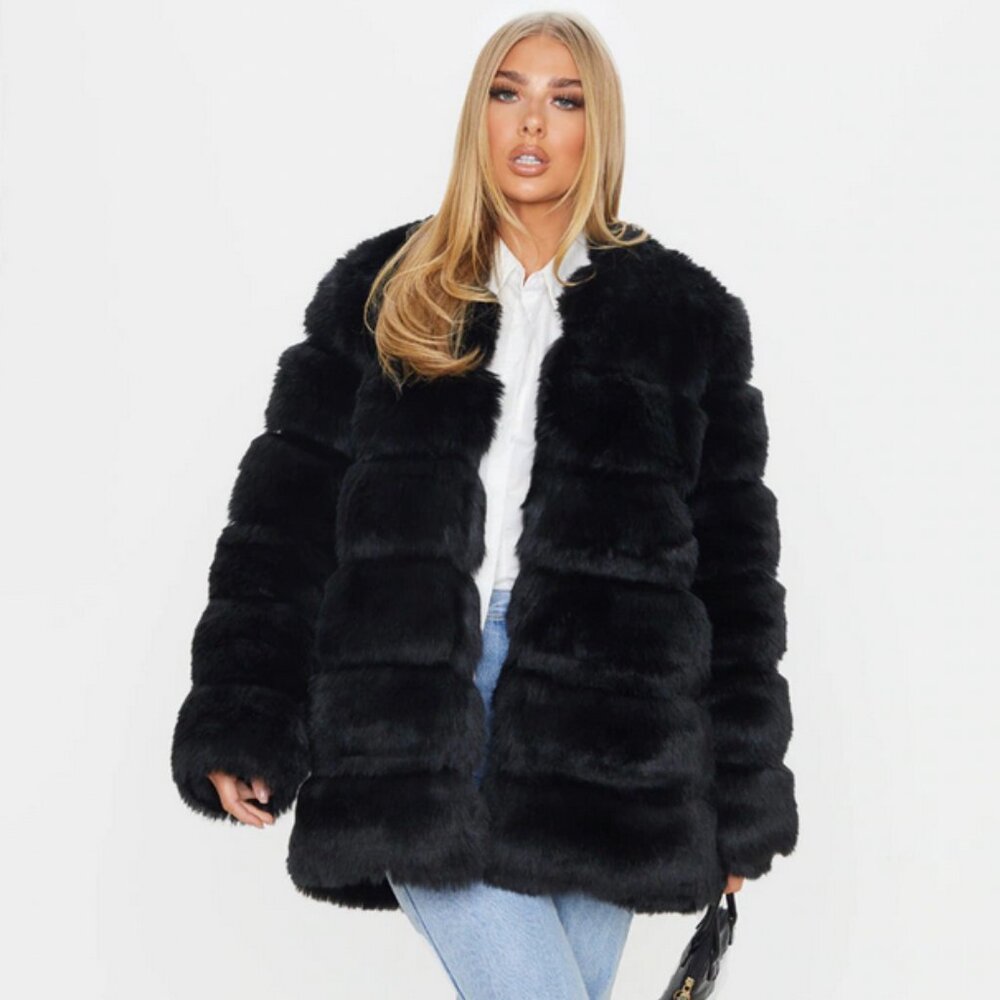 Faur Fur Bubble Coat